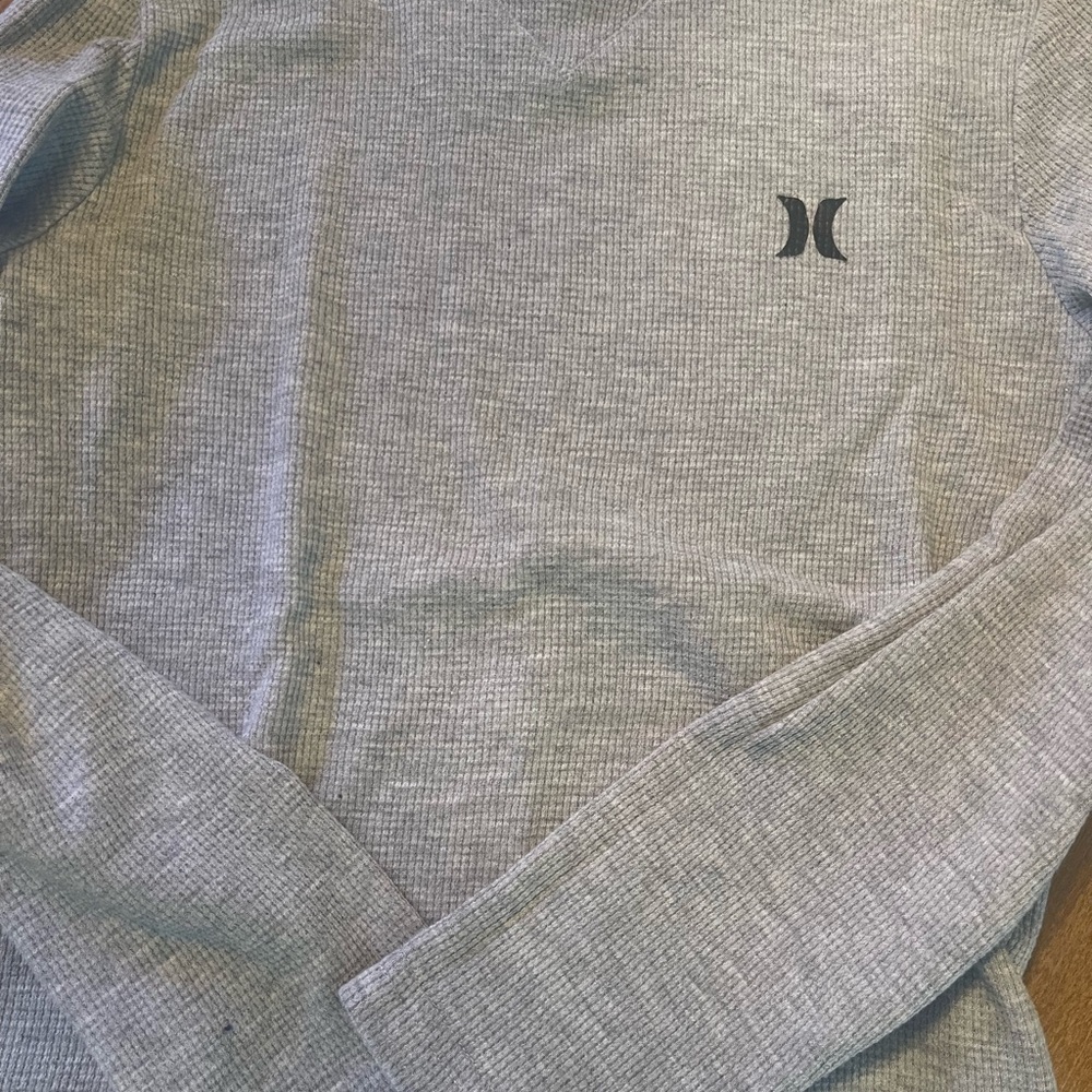 Hurley Gray Long Sleeve Tee